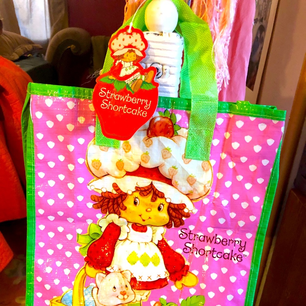 Strawberry Shortcake Vintage Plastic Bag